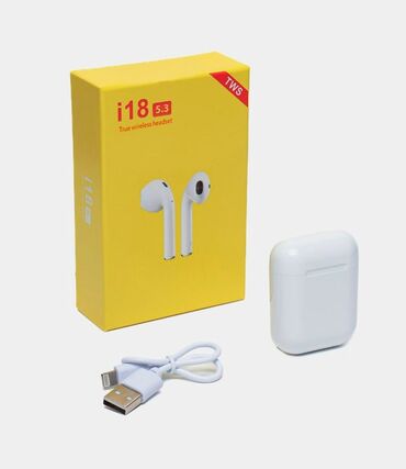 айрподс чехлы: Аирподсы без проводные Airpods, airpods I18 5.3