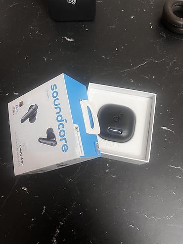 ikinci el dyson: İşlənmiş Simsiz (Bluetooth) Qulaqcıqlar, Anker, rəng - Qara — 5