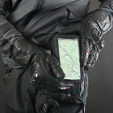 Ostali aksesoari za mobilne telefone: Moto torbica za kuk/bedro sa prozirnim džepom za telefon/GPS - Dizajn — 18