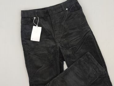 Monki, Material trousers for women, size M (EU 38)
