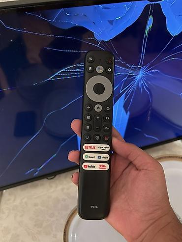 tv box android: TCL smart televizor (təqr. 43–50 düym arası, nazik çərçivəli, iki — 4