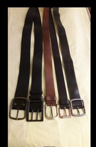 Ремни и пояса: Ремень, Другой бренд, Материал: Натуральная кожа, Мужские, Б/у — 16