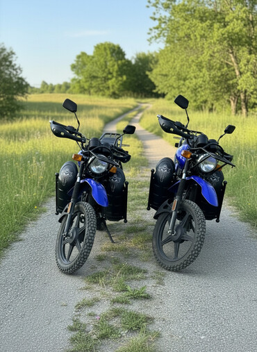 Мотоциклы: Классический мотоцикл Suzuki, 200 куб. см, Бензин, Взрослый, Новый — 2