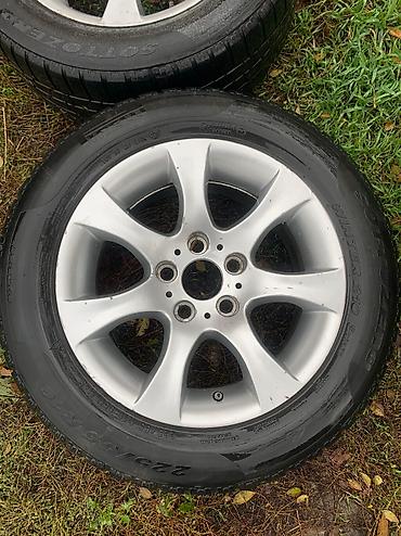 50: Колеса в сборе 225 / 55 / R 16, Всесезонная, Б/у, Комплект, Легковые, Литые, отверстий - 5 — 8