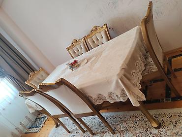Mebel: İşlənmiş, Komod, Masa və oturacaqlar, Servant — 4