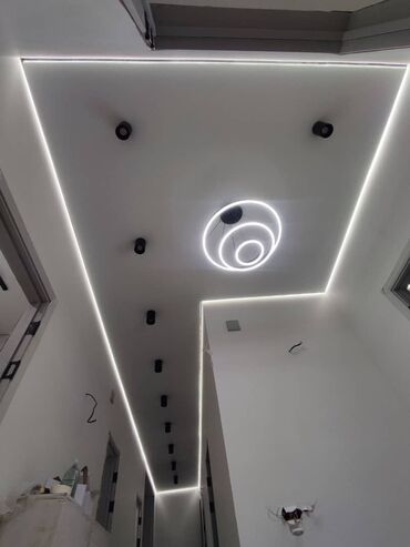 Натяжной потолок: Натяжной потолок Глянцевое, Матовое, 3D потолки Бесплатный замер, Гарантия, Монтаж — 29