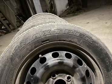 Дөңгөлөктөр монтажда: Дөңгөлөктөр монтажда 175 / 70 / R 14, Кыш, Колдонулган, Комплект, Темир, тешиктери - 4 — 2