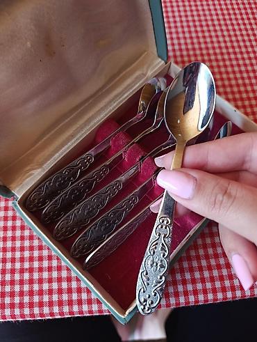 atlas xəritə: - Məhsul: Çay qaşıqları dəsti - Tərkib: 6 ədəd çay qaşığı - — 1