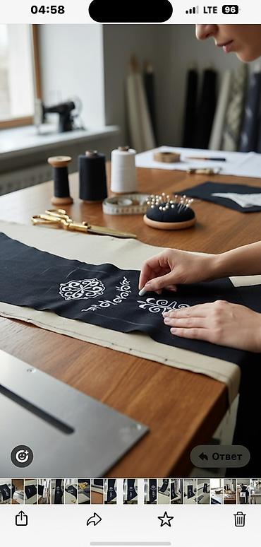 Вышивка: Машинная вышивка на ткани под заказ - Вышиваем орнаменты, логотипы — 1