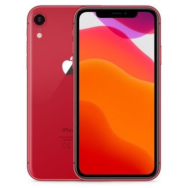 телефоны айфон xr: IPhone Xr, Колдонулган, 128 ГБ, Кызыл, Коргоочу айнек, Куту, 76 %
