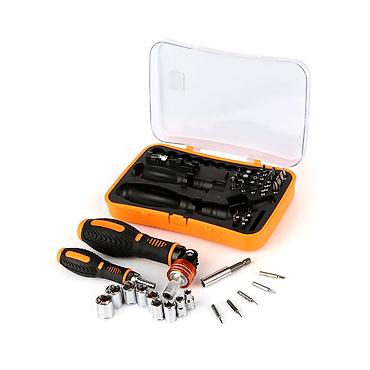 Jakemy JM-6102 Bit Dəst 43 Hissə - 43 hissəli peşəkar tornavida və