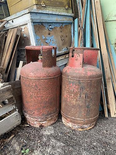 10л бутылки: Баллоны для сжиженного газа (пропан/пропан‑бутан), металлические — 1