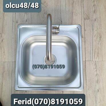 Mətbəx çanaqları: Qabyuyan moykalar nerjavika paslanmayan. leke saxlamayan. derin — 9