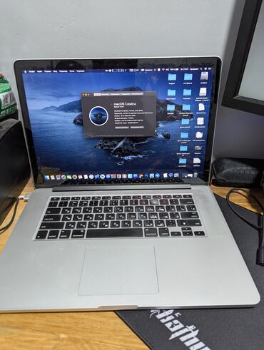 ноутбу: Ноутбук, Apple, 16 ГБ ОЗУ, Intel Core i7, 15.4 ", Б/у, Для работы, учебы, память SSD