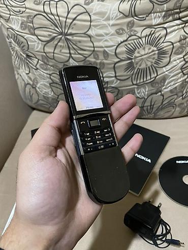nokia 8800 siroco: Nokia rəng - Qara, Düyməli — 7