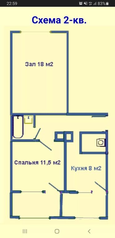 Долгосрочная аренда квартир: 2 комнаты, Агентство недвижимости, Без подселения, С мебелью полностью