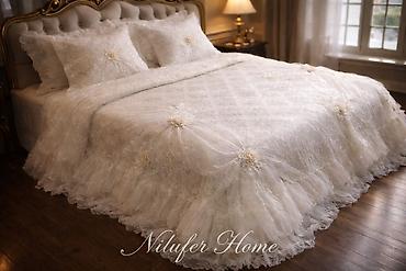 vilur parca turkce: Nilüfer Home Collection yataq örtüyü dəsti - Brend: Nilüfer Home — 1