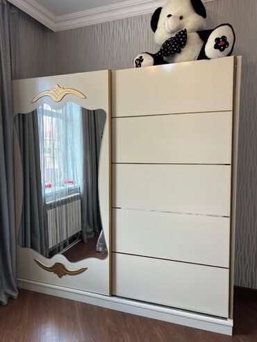 heyet qapi: Двуспальная кровать, 2 тумбы at lalafo.az heyet qapi: Двуспальная кровать, 2 тумбы