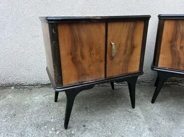 Stilske komode: Retro Art Deco noćni ormarići / stočići - MOGUĆ PREVOZ U dobrom — 8