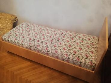 Çarpayılar: İşlənmiş, Təknəfərlik çarpayı, Bazasız, Matras ilə, Siyirməsiz, Azərbaycan — 2
