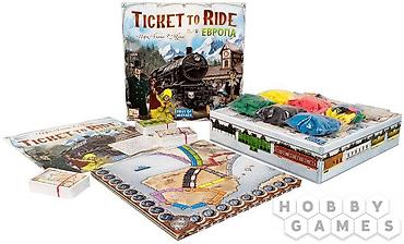 hobby: Ticket to Ride или Билет на поезд Европа - это настольная игра Бишкек — 8