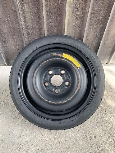 Колеса в сборе 130 / 70 / R 15, Б/у, Запаска, Легковые, Железные, отверстий - 5