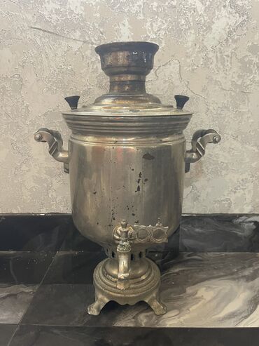 işlənmiş peç: İşlənmiş Od Samovar, 6 l, Ödənişli çatdırılma