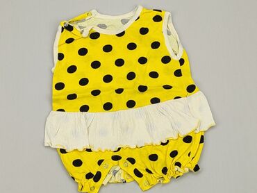 żółty kombinezon: Pozostałe ubranka dla niemowląt, 0-3 m, stan - Bardzo dobry