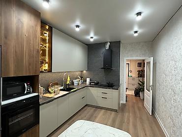 мансара: 3 комнаты, 124 м², 8 мкр Элитка, 8 этаж, Евроремонт — 7
