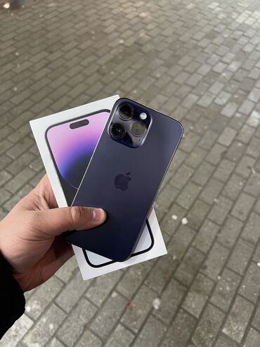 iphone 14 pro max qiymeti azerbaycanda: IPhone 14 Pro Max, 256 GB, Deep Purple