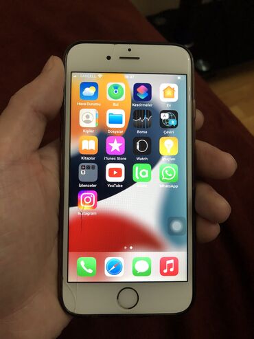 Apple iPhone: IPhone 6s, < 16 GB, Qızılı, Barmaq izi