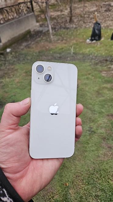 Apple iPhone: IPhone 13, Б/у, 128 ГБ, Белый, Чехол, 81 % — 8