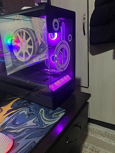 pc case: Игровой компьютер с комплектом периферии и подсветкой. Состав: - — 4