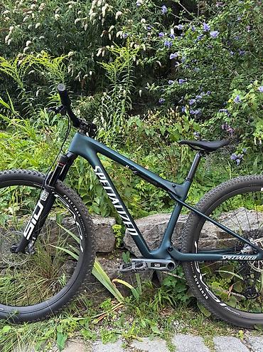 карбоновые: Горный велосипед, Specialized, Рама M (156 - 178 см), Карбон, Б/у — 5