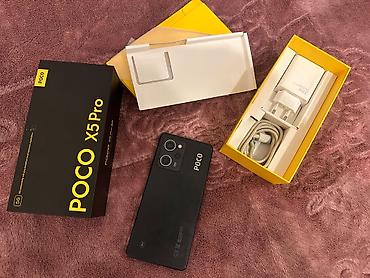 pubug mobile: Poco X5 Pro 5G, 256 GB, rəng - Qara, Barmaq izi — 1
