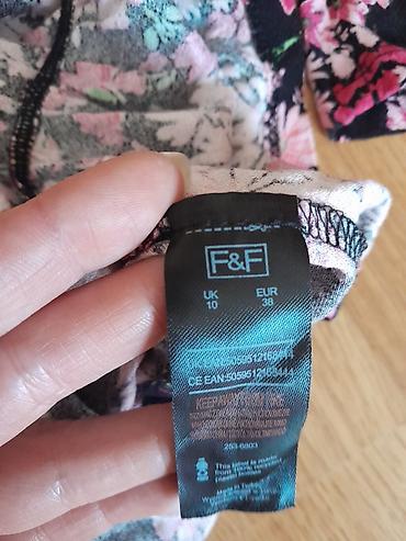 moje tri: F&F haljina vel 38,lagana u A kroju,lepo pada,cena 700 din — 3