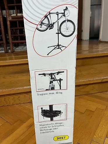 Ostali pribor i dodaci za alate: Profesionalni stalak za servisiranje bicikala - Podesiva visina — 5