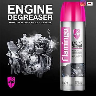 mequin yağ: Flamingo Engine Degreaser – köpük tipli mühərrik səthi yağ — 1