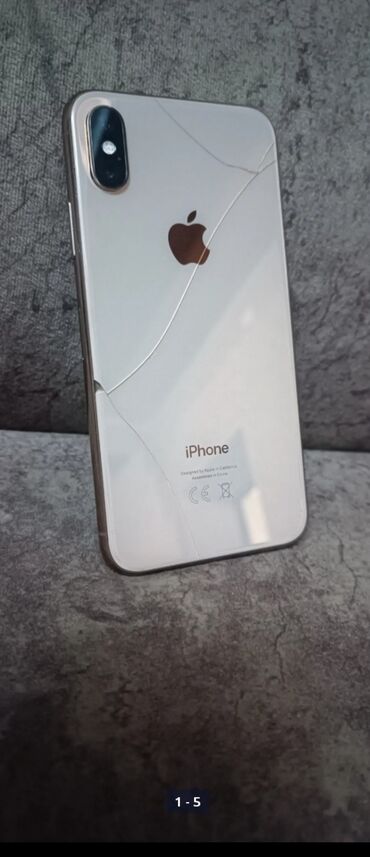 redmi note 4x: IPhone Xs, Б/у, 256 ГБ, Золотой, 90 %