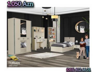 Uşaq və gənc otağı üçün dəstlər: Oğlan və qız üçün, Yeni, Təknəfərlik çarpayı, Dolab, Tumba -da lalafo.az — 32 Uşaq və gənc otağı üçün dəstlər: Oğlan və qız üçün, Yeni, Təknəfərlik çarpayı, Dolab, Tumba — 32