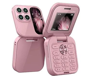 mp5 player za auto: I17 PRO Mini mobilni telefon na preklapanje, sklopivi mobilni telefon — 1