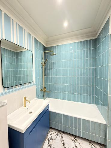 Продажа квартир: 2 комнаты, 48 м², Асанбай мкр Элитка, 2 этаж, Дизайнерский ремонт — 10