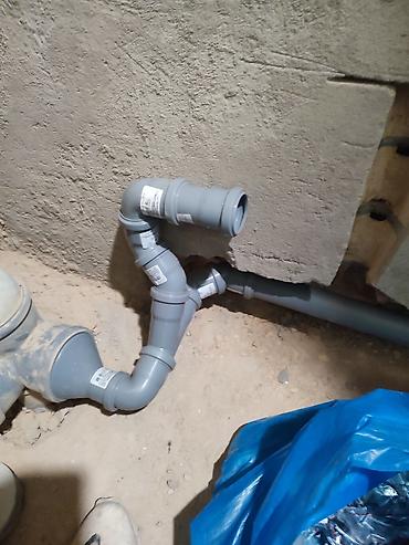 grohe: Услуги Монтажа и разводки сантехники под инсталляцию унитаза и стояка — 1