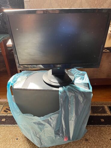 adsl tp link modem: Fujitsu TFT LCD monitor 19 ekran. Kabelləri var VGA. HDMİ girişi