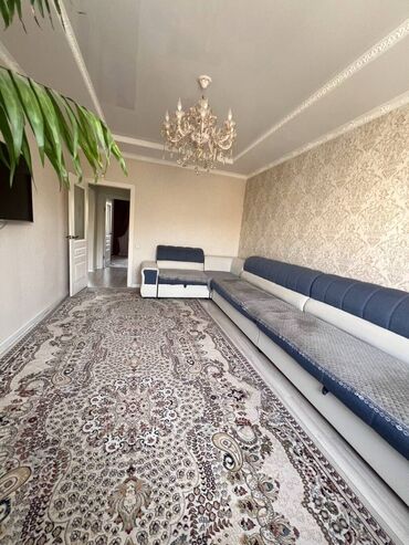 асанбай дом: 2 комнаты, 61 м², 105 серия, 4 этаж, Евроремонт