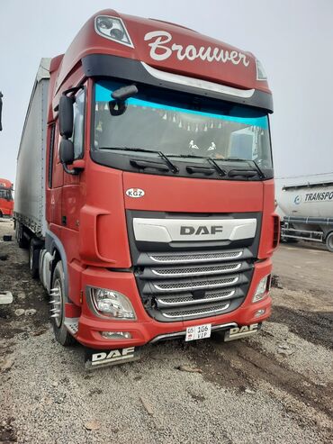 Тягачи: Тягач, DAF, Тентованный — 2