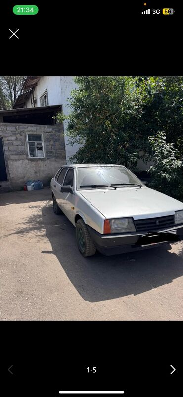 газ 31029: ВАЗ (ЛАДА) 21099: 2002 г., 1.5 л, Механика, Бензин, Седан