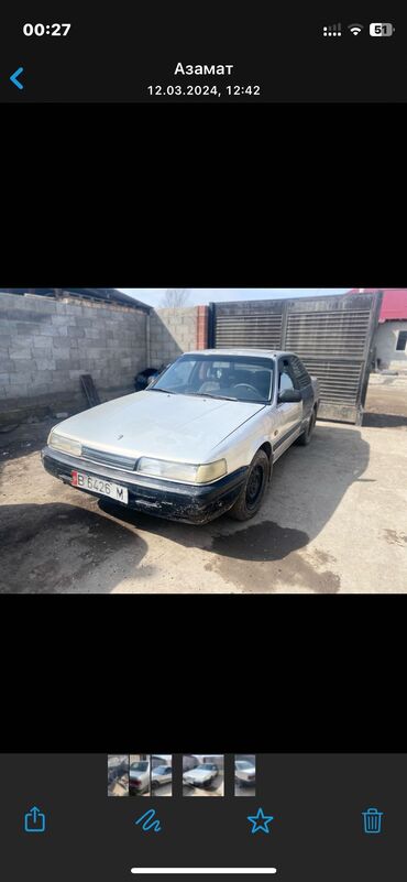 korova 2: Mazda 626: 1989 г., 2 л, Механика, Бензин, Седан