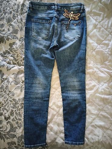 koton bih: Ženske farmerke Euro Fashion – skinny kroj sa detaljima - Boja — 6