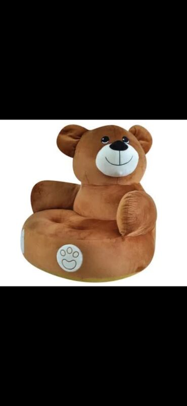Ostale dečije stvari: Dečije plišane foteljice -4900 din - napravljena od sunđera i — 3